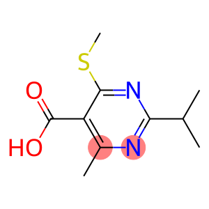 2-ISOPROPYL-4-METHYL-6-(METHYLTHIO)PYRIMIDINE-5-CARBOXYLIC ACID