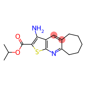 isopropyl 3-amino-6,7,8,9-tetrahydro-5H-cyclohepta[b]thieno[3,2-e]pyridine-2-carboxylate