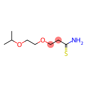 3-(2-isopropoxyethoxy)propanethioamide