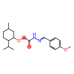 2-[(2-isopropyl-5-methylcyclohexyl)oxy]-N'-(4-methoxybenzylidene)acetohydrazide