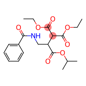 2-[1-(Isopropyloxycarbonyl)-2-(benzoylamino)ethyl]malonic acid diethyl ester