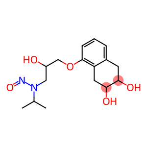 5-[3-(Isopropylnitrosoamino)-2-hydroxypropoxy]-1,2,3,4-tetrahydronaphthalene-2,3-diol