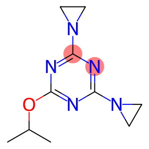 6-Isopropoxy-2,4-bis(1-aziridinyl)-1,3,5-triazine