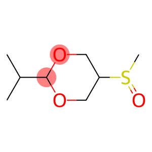 2-Isopropyl-5-(methylsulfinyl)-1,3-dioxane