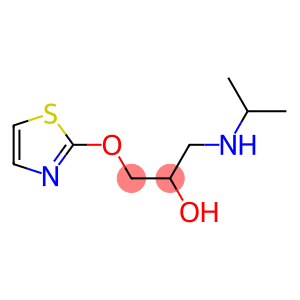 1-[(Isopropyl)amino]-3-[(2-thiazyl)oxy]-2-propanol