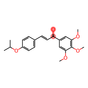 4-Isopropyloxy-3',4',5'-trimethoxy-trans-chalcone