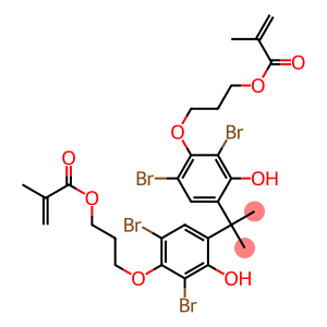 6,6'-Isopropylidenebis[2,4-dibromo-3-[3-(methacryloyloxy)propoxy]phenol]