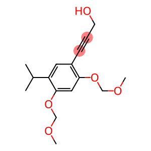 3-(5-isopropyl-2,4-bis(MethoxyMethoxy)phenyl)prop-2-yn-1-ol