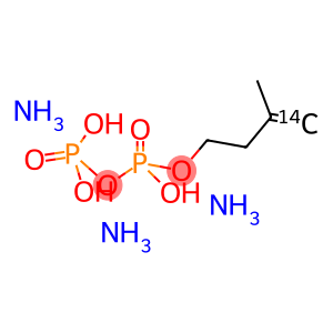 ISOPENTENYL PYROPHOSPHATE, TRIAMMONIUM SALT, [4-14C]-