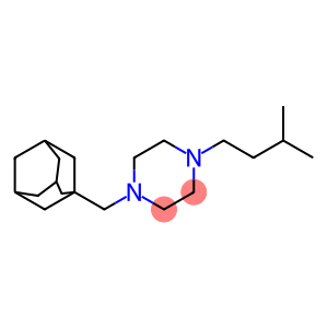 1-Isopentyl-4-(1-adamantylmethyl)piperazine