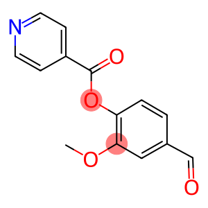 ISONICOTINIC ACID 4-FORMYL-2-METHOXY-PHENYL ESTER