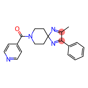 8-ISONICOTINOYL-2-METHYL-3-PHENYL-1,4,8-TRIAZASPIRO[4.5]DECA-1,3-DIENE