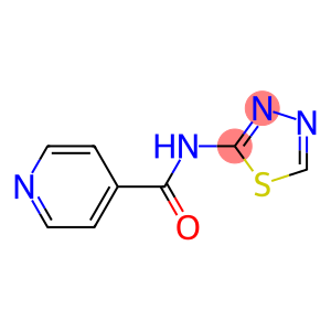 2-[(Isonicotinoyl)amino]-1,3,4-thiadiazole