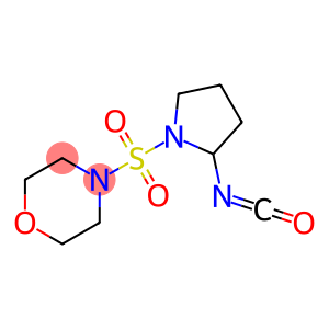 4-[(2-isocyanatopyrrolidine-1-)sulfonyl]morpholine