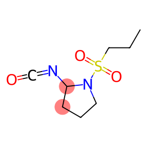 2-isocyanato-1-(propylsulfonyl)pyrrolidine