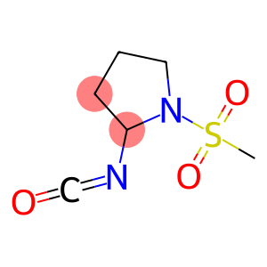 2-isocyanato-1-(methylsulfonyl)pyrrolidine