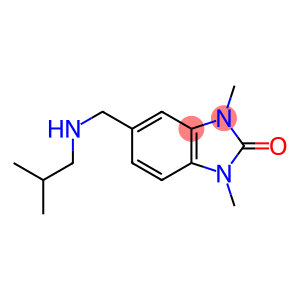 5-((ISOBUTYLAMINO)METHYL)-1,3-DIMETHYL-1,3-DIHYDRO-2H-BENZIMIDAZOL-2-ONE