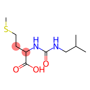 2-{[(isobutylamino)carbonyl]amino}-4-(methylthio)butanoic acid