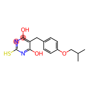 5-(4-isobutoxybenzyl)-2-sulfanylpyrimidine-4,6-diol