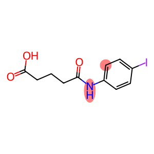 5-[(4-IODOPHENYL)AMINO]-5-OXOPENTANOIC ACID