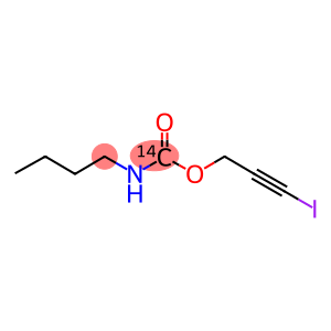 1-IODOPROP-1-YN-3-YL N-N-BUTYLCARBAMATE, [CARBAMATE-14C]