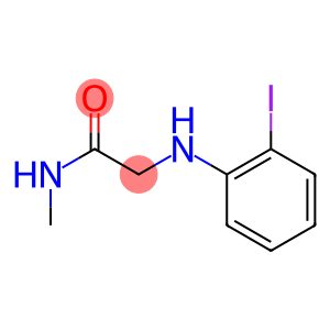 2-[(2-iodophenyl)amino]-N-methylacetamide