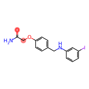 2-(4-{[(3-iodophenyl)amino]methyl}phenoxy)acetamide