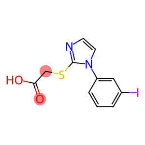 2-{[1-(3-iodophenyl)-1H-imidazol-2-yl]sulfanyl}acetic acid