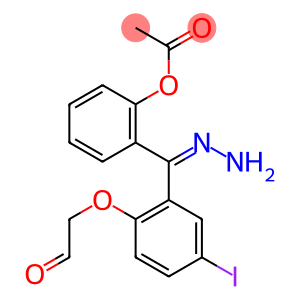 2-{2-[(4-iodophenoxy)acetyl]carbohydrazonoyl}phenyl acetate