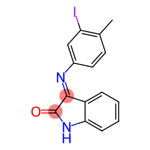 3-[(3-iodo-4-methylphenyl)imino]-1H-indol-2-one