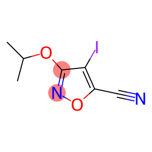 4-IODO-3-ISOPROPOXY-ISOXAZOLE-5-CARBONITRILE