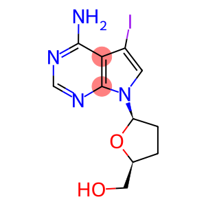 7-IODO-2',3'-DIDEOXY-7-DEAZAADENOSINE