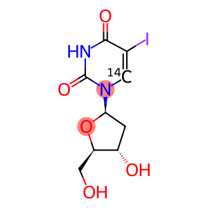 5-IODO 2'-DEOXYURIDINE, [6-14C]-