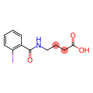 4-[(2-iodobenzoyl)amino]butanoic acid