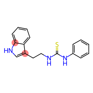 ((2-INDOL-3-YLETHYL)AMINO)(PHENYLAMINO)METHANE-1-THIONE