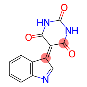 5-(3-INDOLYLIDENE)BARBITURIC ACID