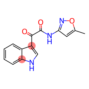 2-INDOL-3-YL-N-(5-METHYLISOXAZOL-3-YL)-2-OXOETHANAMIDE