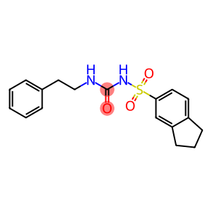 1-(Indan-5-ylsulfonyl)-3-(2-phenylethyl)urea