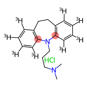 IMIPRAMINE HYDROCHLORIDE, [BENZENE RING-3H(N)]-