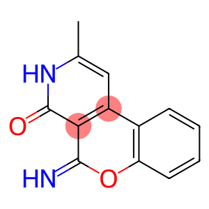 5-Imino-2-methyl-5H-[1]benzopyrano[3,4-c]pyridin-4(3H)-one