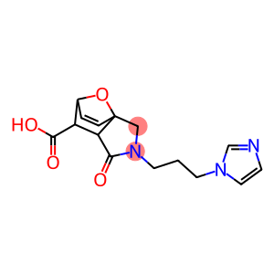 3-(3-IMIDAZOL-1-YL-PROPYL)-4-OXO-10-OXA-3-AZA-TRICYCLO[5.2.1.0(1,5)]DEC-8-ENE-6-CARBOXYLIC ACID