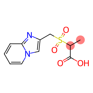 2-[(imidazo[1,2-a]pyridin-2-ylmethyl)sulfonyl]propanoic acid