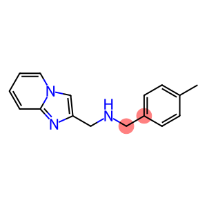 {imidazo[1,2-a]pyridin-2-ylmethyl}[(4-methylphenyl)methyl]amine