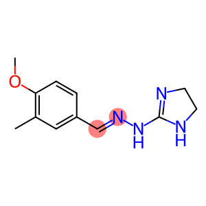 1-(2-Imidazolin-2-yl)-2-[(3-methyl-4-methoxyphenyl)methylene]hydrazine