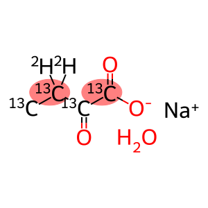 2-KETOBUTYRIC ACID-13C4,3,3-D2 SODIUM SALT HYDRATE