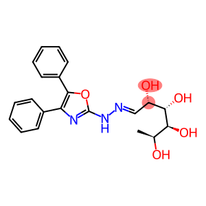 L-Rhamnose (4,5-diphenyloxazol-2-yl)hydrazone