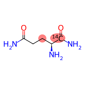 L-GLUTAMINE, [14C(U)]-