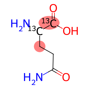 L-GLUTAMINE (1,2-13C2)