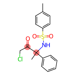 L-1-CHLORO-3-PHENYL-3-(P-TOLUOLSULFONAMIDO)-2-BUTANONE