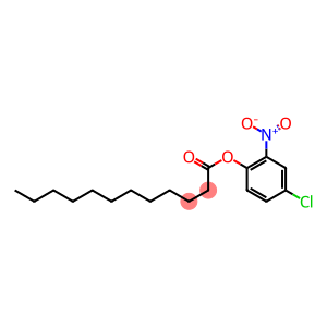 Lauric acid 4-chloro-2-nitrophenyl ester